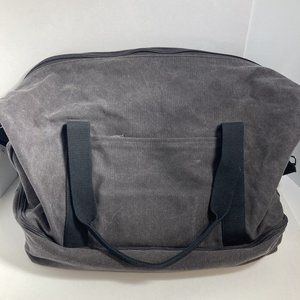 Pre-owned Grey Lo & Sons Canvas Large Tote Weekender Luggage